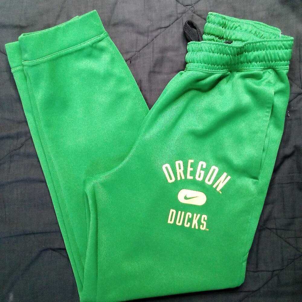 Nike Dri-Fit Oregon Ducks Sweat Pants Joggers Trainers